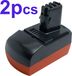 PowerSmart 2x 3000mAh batteries for Metabo BSZ 14.4, BSZ 14.4 Impuls, SBZ 14.4 Impuls, type 6.25475, 6.25476