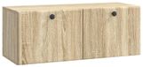 Sonoma Eiken support mural meuble TV 78,5 x 31 x 30 cm Bois traité