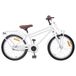vidaXL Vélo enfant 20 pouces pour 6-11 ans, blanc
