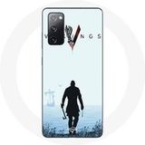 Maniacase Hoesje voor Samsung Galaxy S20 FE Vikings Serie Seizoen 6 Ragnar Lothbrok De 2022 Trailer