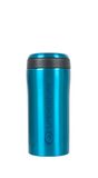 Lifeventure Thermische mok, lekvrij en vacuüm geïsoleerde herbruikbare koffie reisbeker, 300ml, glanzend blauw