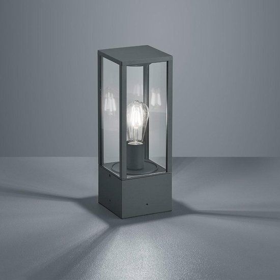 TRIO GARONNE - Paalverlichting - Antraciet - E27 - Buitenlamp - IP44