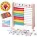 Blocs en bois de boulier pour enfants, jouet éducatif de mathématiques
