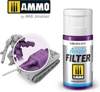 AMMO MIG 0819 Acrylic Filter Violet - 15ml
