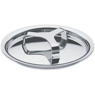 Alessi A di Pots&Pans deksel van 18/10 roestvrij staal 20 cm gesatineerd