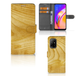 OPPO Book Case voor OPPO Reno5 Z | A94 5G Book Style Case Licht Hout