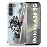 Versterkte Samsung Galaxy A36 5G Moto Course GP wit Versterkte hoes