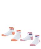 Esprit Active Tennis 2-Pack sneakersokken voor kinderen - Veelkleurig, Maat 23-26