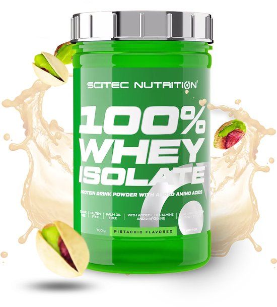 Scitec Nutrition® - 100% Whey Isolate (700 gram - Pistachio)