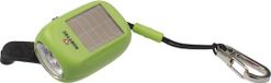 Rubytec Kao Zaklamp met Clip - Flashlight - Opladen door Zonlicht - Zakformaat - 4,6 x 3,1 x 2,4 cm - Groen