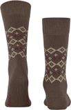 Esprit Nordic Heritage sokken heren bruin - maat 43-46
