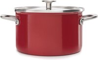KitchenAid Steel Core Enamel Cookware Set - 20cm, 3.7L - Empire Red