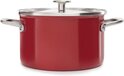 KitchenAid Steel Core Enamel Cookware Set - 20cm, 3.7L - Empire Red