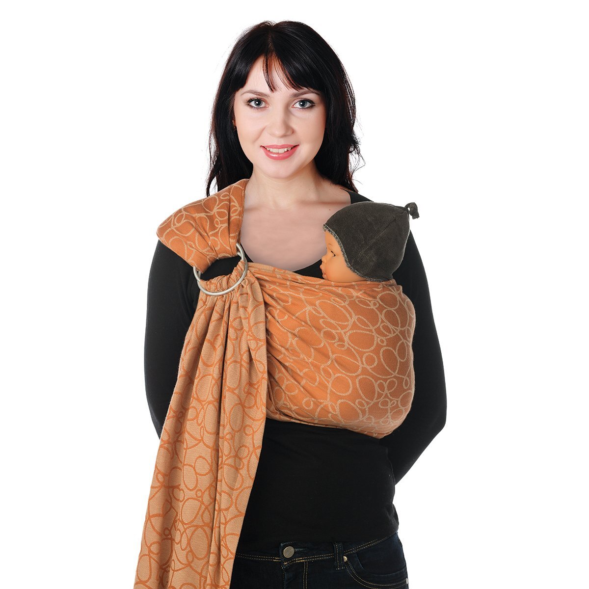 Babylonia BB SLING Draagdoek Baby - One Size - Caramel