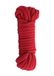 Doc Johnson Katoenen Bondage touw Japanse - rood