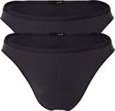HOM Slip Set van 2 Antraciet Microvezel Mannen XL