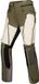 IXS Venture-Air 1.0, pantalon en textile, couleur: Gris Clair/Olive/Gris, taille: L