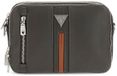 GUESS Torino Camera Bag Double Zip Anthracite Grey
