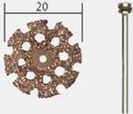 Proxxonmicromot - Wolfraamcarbide Doorslijpschijf Ø 20 Mm + Houder