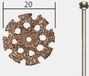Proxxonmicromot - Wolfraamcarbide Doorslijpschijf Ø 20 Mm + Houder