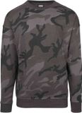 Urban Classics Camo Sweater/trui Heren Maat S Zwart