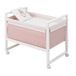 Cambrass 45054 Support de lit bébé Coton, Polyester Rose