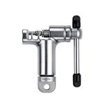 Fabric Kettingsplitter - voor 8-12 snelheidskettingen - professioneel fietskettinggereedschap - draagbare aluminium fietskettingbreker gereedschapsset - zilver - FTL-55