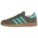 ADIDAS ORIGINALS Baskets basses 'Handball Spezial' turquoise / olijfgroen