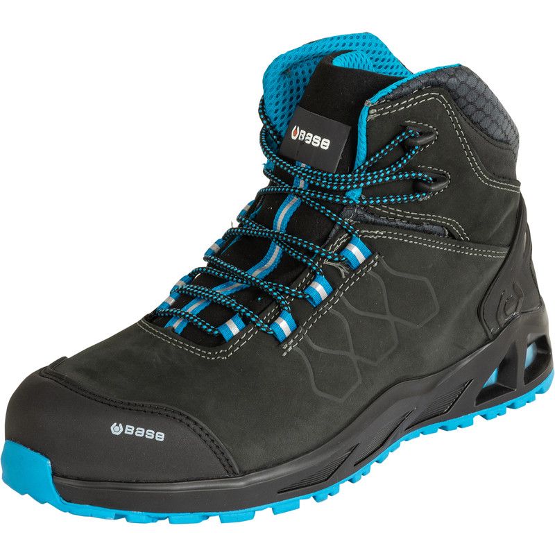 Base 1 Veiligheidsschoenen Grijs Blauw 42