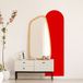 Ambiance Sticker Boogsticker Woonkamer Moderne en Eenvoudige Kunst | Groot Boheems Behang voor Woonkamer en Slaapkamer Decoratie | L58 x H180 cm - Tomatenrood