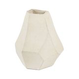 Light & Living keramieken vaas 21x16,5x23 cm - crème