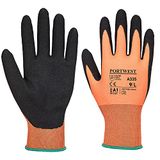 Portwest Dermi-grip NPR15 Nitril Korrelig - Oranje/zwart - M