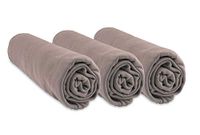 Set Easy Dort Set van 3 Bamboe Hoeslakens voor wieg/reiswieg 40x80 cm - Taupe