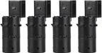 OEM ZenithVibe 4 Stuks Parkeersensoren voor Auto - PDC Vervangingssensoren voor C5, C6 en 4B Modellen - Zwart
