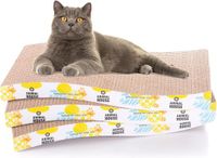 Markenlos Wan GmbH Kartonnen Krabpaal voor Katten - 3-delig