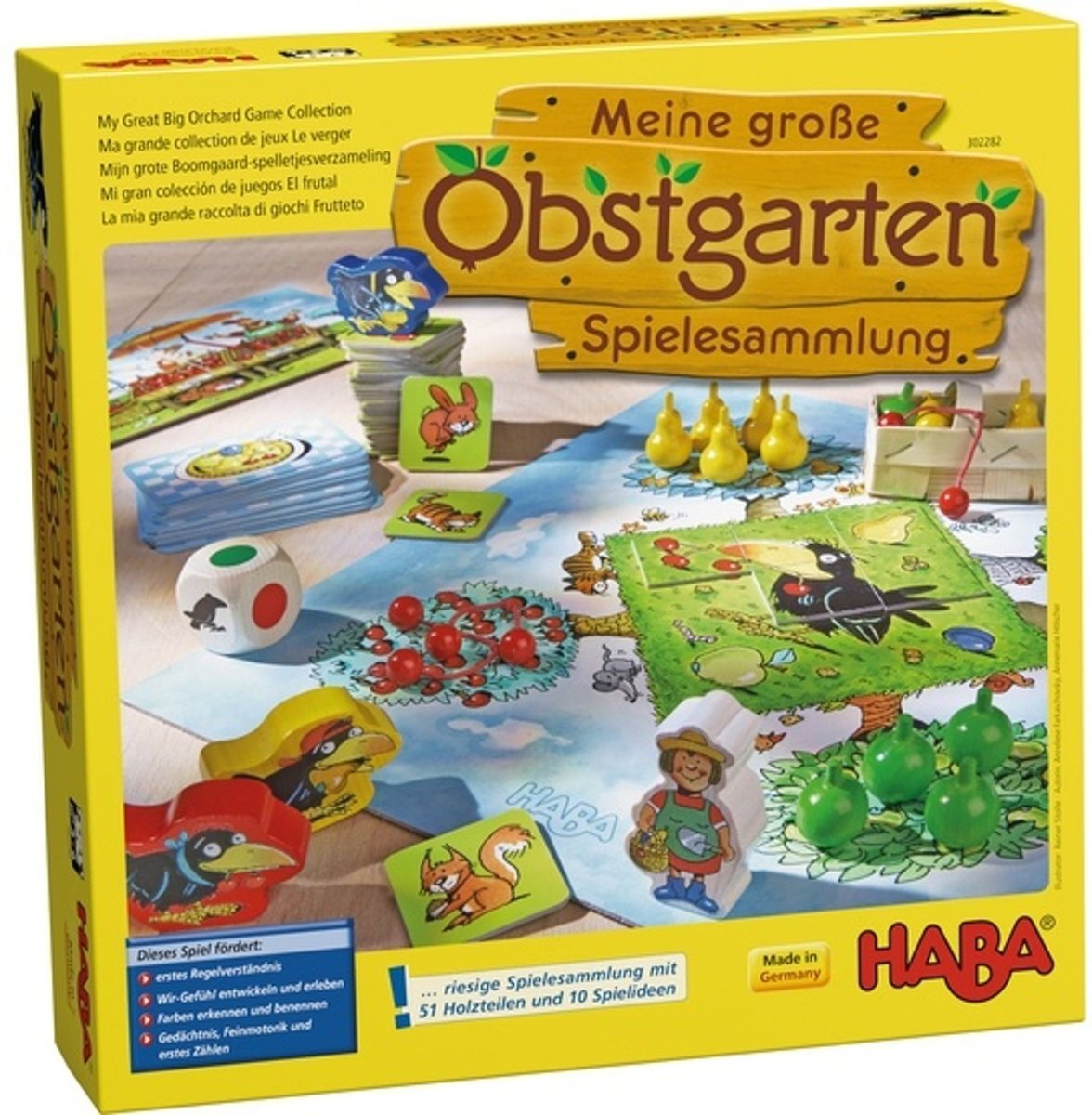 Haba Meine groÃŸe Obstgarten-Spielesammlung