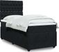 Maison Exclusive - Boxspringbed met matras, noir, 90x200 cm, velours