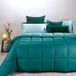 Caleffi - Modern dekbed, eenkleurig, voor tweepersoonsbed, Anijs