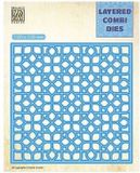 Nellie's Choice Layered Combi Die Flowers Layer A