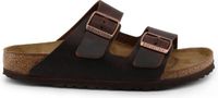 Birkenstock Arizona Bruin Sandalen - Fashion Wear - Volwassen - Unisex - Habana - Leer - Rubber