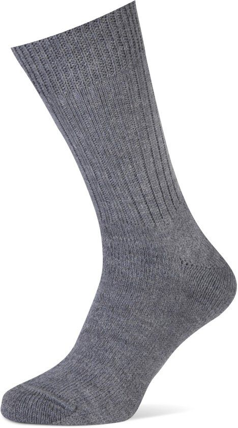 Stap, P. Herenanklet Thermo Super Grijs - Sokken - 41-42