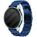 Strap-it Garmin Bracelet acier Vivoactive 3 (bleu)