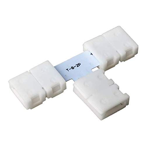 SILVER ELECTRONICS - Effen SMD5050 T-stekker, 5 stuks.