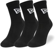 New Era Flag Crew Crewsokken 3 Paren Zwart EU 43-46 Man, Vrouw