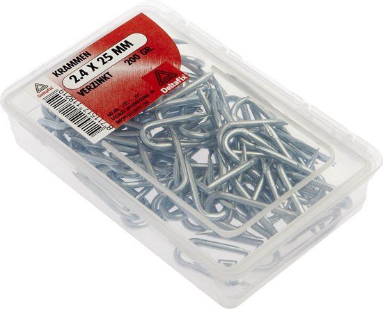 Deltafix Krammen 2,4 25mm verz 200gr
