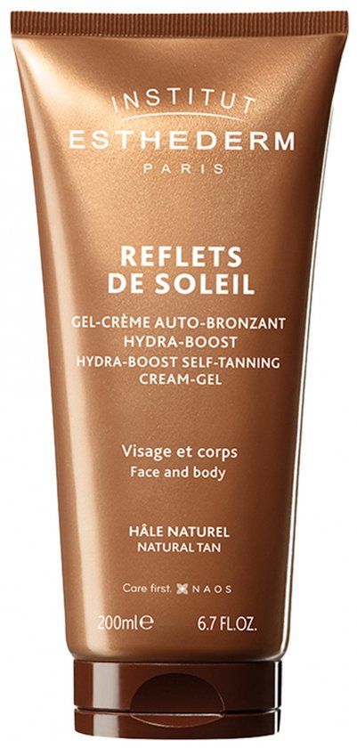 Institut Esthederm Reflets de Soleil Hydra-Boost Self-Tanning Cream-Gel Face and Body - Natural Tan