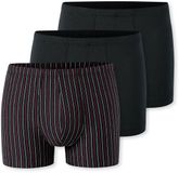 Schiesser 3-pack heren boxershort - Streep 95/5 - Zwart combi / S