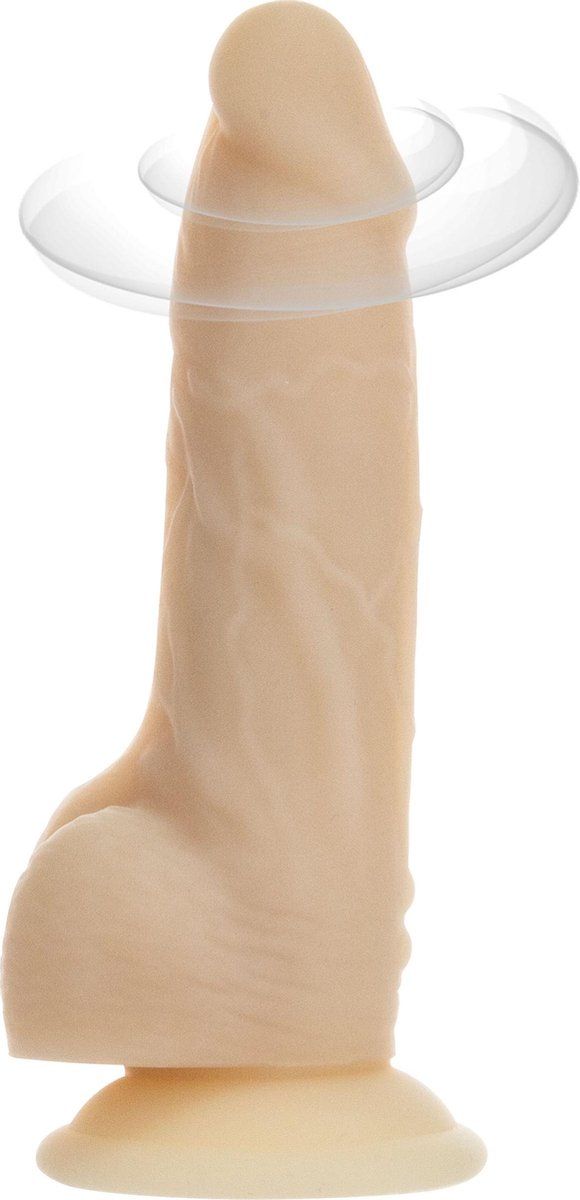 Naked Addiction Rotating Vibrating Remote 7 In - Siliconen - 0677613883254