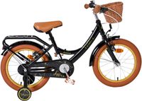 Volare Ashley Kinderfiets - Meisjes - 16 inch - Zwart - Twee Handremmen