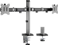 My Wall Bureaubeugel voor 2 monitoren tot 32 inch / Full Motion / Zwart/Zilver